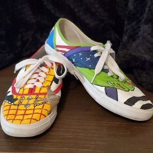 Hand Painted Toy Story Shoes